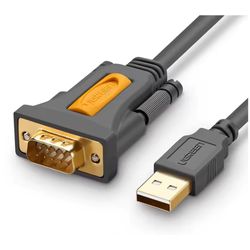 UGREEN CABLE USB-A 2.0 MACHO / DB9 RS232 MACHO SERIAL 2M CR10