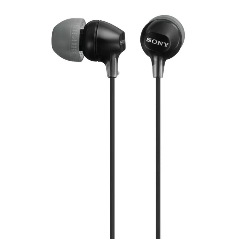 SONY AUDIFONO MDR-EX15APBK BLACK MANOS LIBRES