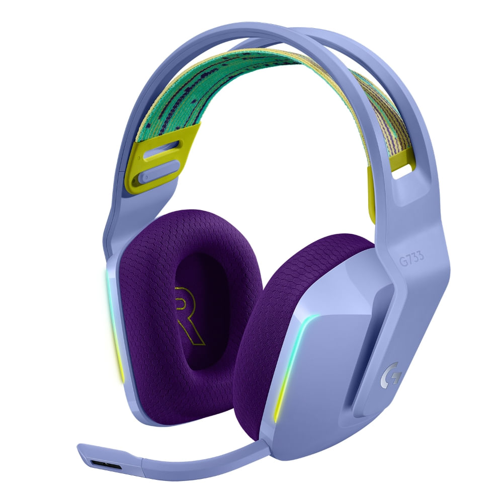 LOGITECH AUDÍFONO HEADSET G733 LIGHTSPEED WIRELESS RGB LILA