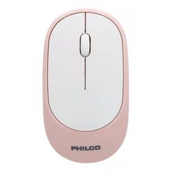 PHILCO MOUSE INALAMBRICO SPK7314 BLANCO/ROSADO