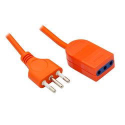 PHILCO ALARGADOR SIMPLE 10MTS 10A-250V  2500W NARANJO