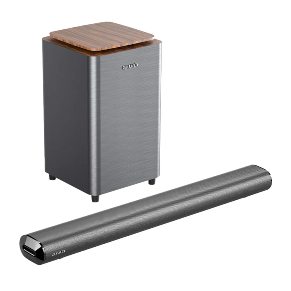AIWA BARRA DE SONIDO CON SUBWOOFER WIRELESS AWSBH23WW