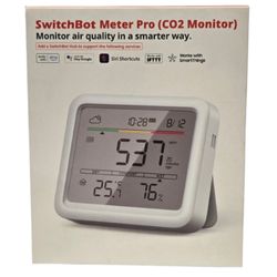 SWITCHBOT MONITOR DE CALIDAD DEL AIRE SMART 6 EN 1 METER PRO CO2 MONITOR