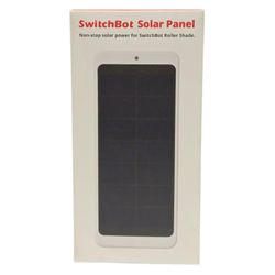 SWITCHBOT PANEL SOLAR PARA LA CORTINA ENROLLABLE  SOLAR PANEL FOR ROLLER SHADE
