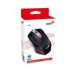 GENIUS MOUSE GAMER COLOR BLACK