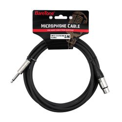 BARETONE CABLE MICROFONO CAN/PLUG 5M MPC-482PN-5M