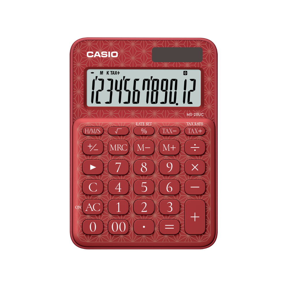 CASIO CALCULADORA SOBREMESA MS-20UC-JRD