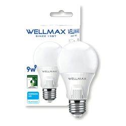 WELLMAX AMPOLLETA LED SENSOR CREPUSCULAR 9W BLANCO CALIDO