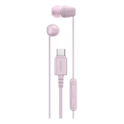 SONY AUDIFONOS INTERNOS USB-C CON CABLE IER-EX15C ROSADO