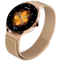 HIFUTURE SMARTWATCH AURA2 METALICO ROSE GOLD WATERPROOF PANTALLA 1.32 PULGADAS AMOLED