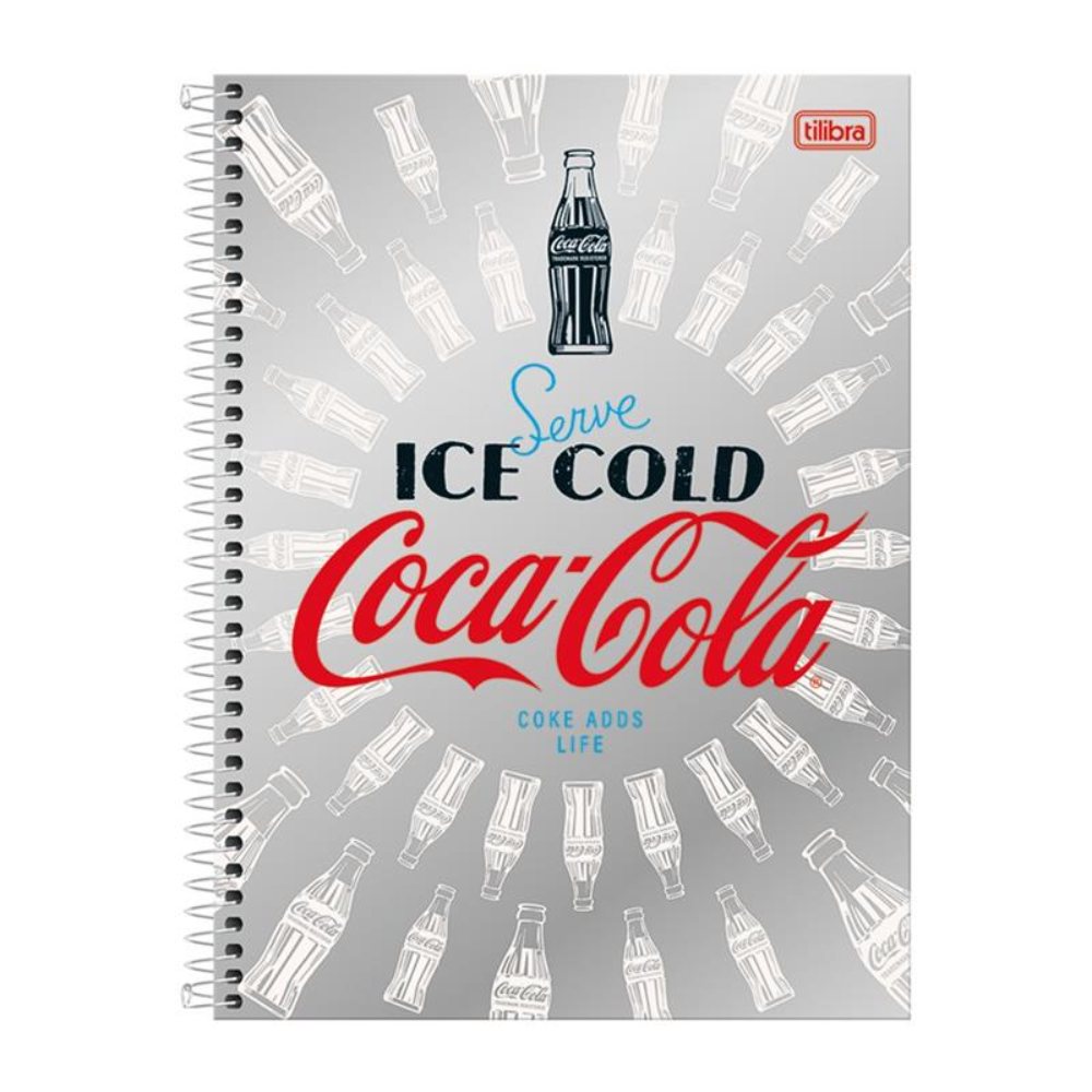 TILIBRA CUADERNO UNIVERSITARIO COCA COLA 100 HOJAS TAPA DURA