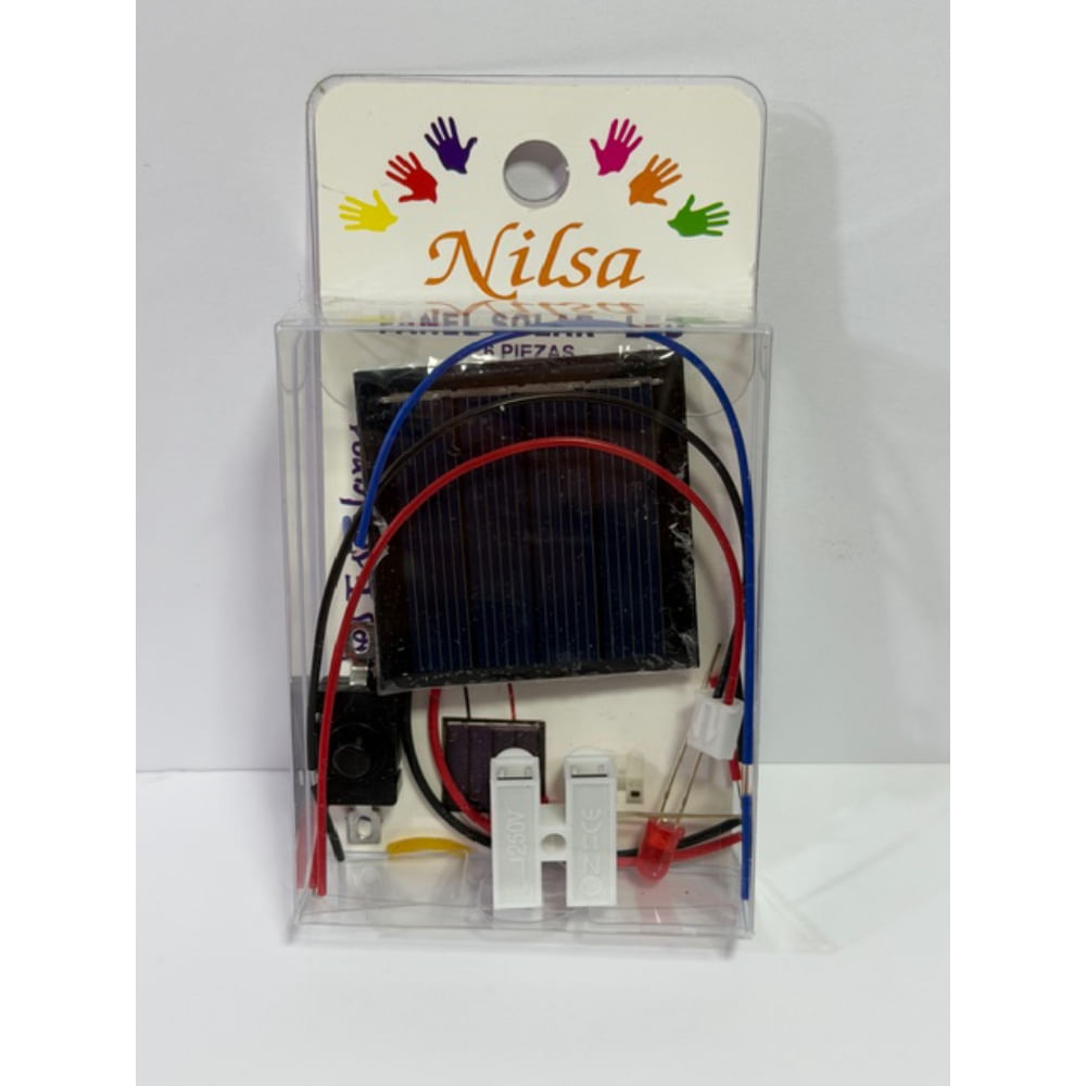 NILSA KIT ELECTRONICO PANEL SOLAR-LED 6 PIEZAS