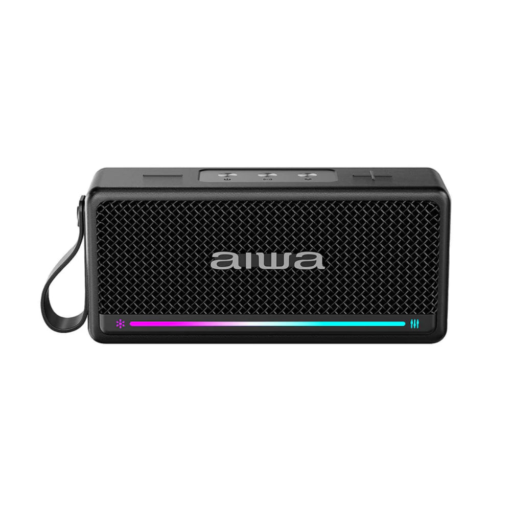 AIWA PARLANTE BLUETOOTH PORTATIL FUNCION TWS 20W RADIO FM AWQ5