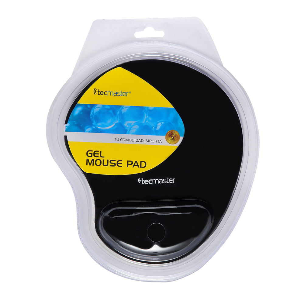 TECMASTER MOUSEPAD BLACK GEL